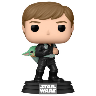 Figura POP Star Wars El Libro de Boba Fett 2 Luke Skywalker & Grogu